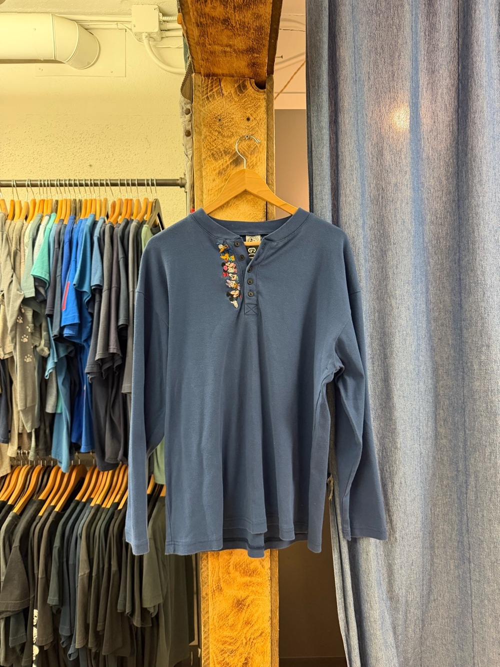 Vintage Disney blue long sleeve
